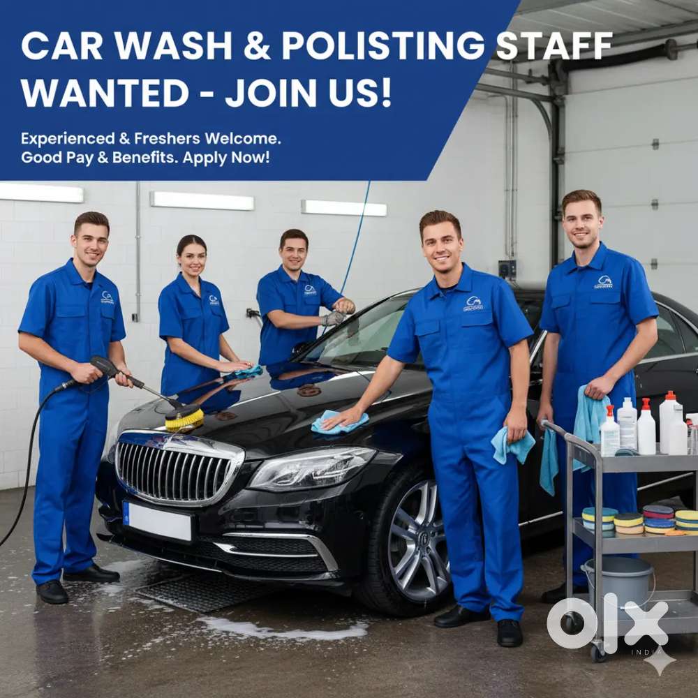 Car Washing & Polishing Staff