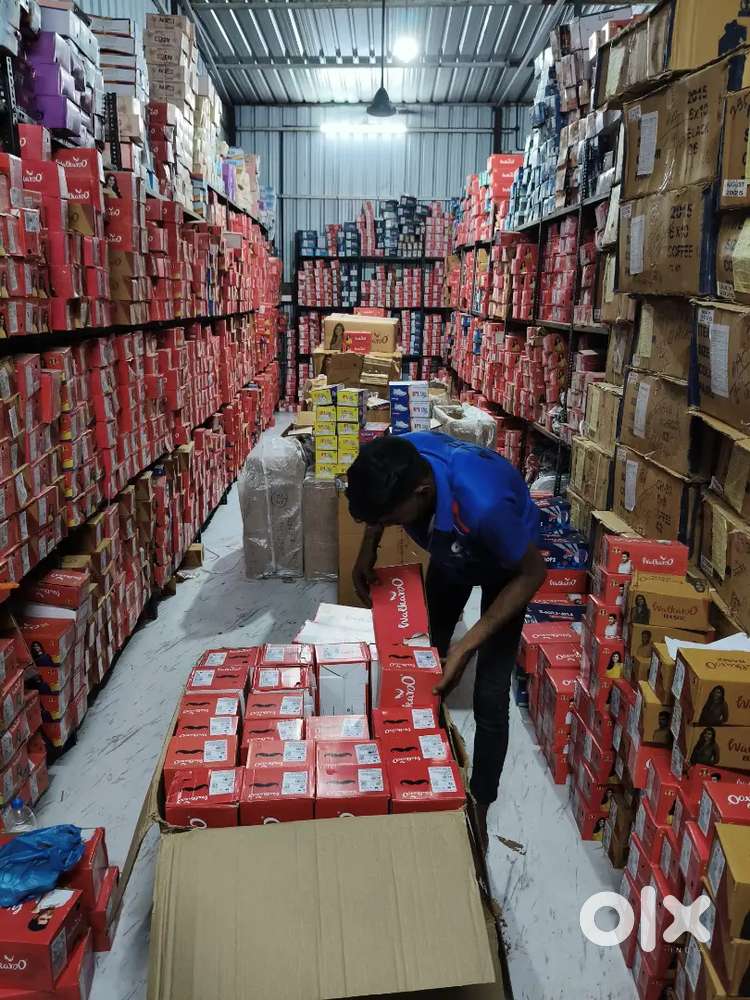 Required male for footwear packing work and stock management