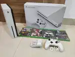 Xbox One S with 2 Controllers