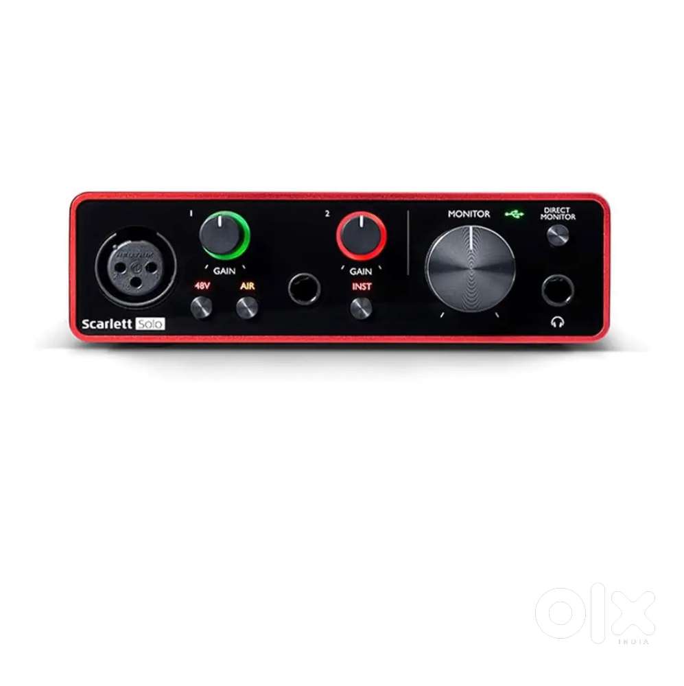 Focusrite Scarlett Solo (3rd Gen) USB Audio Interface