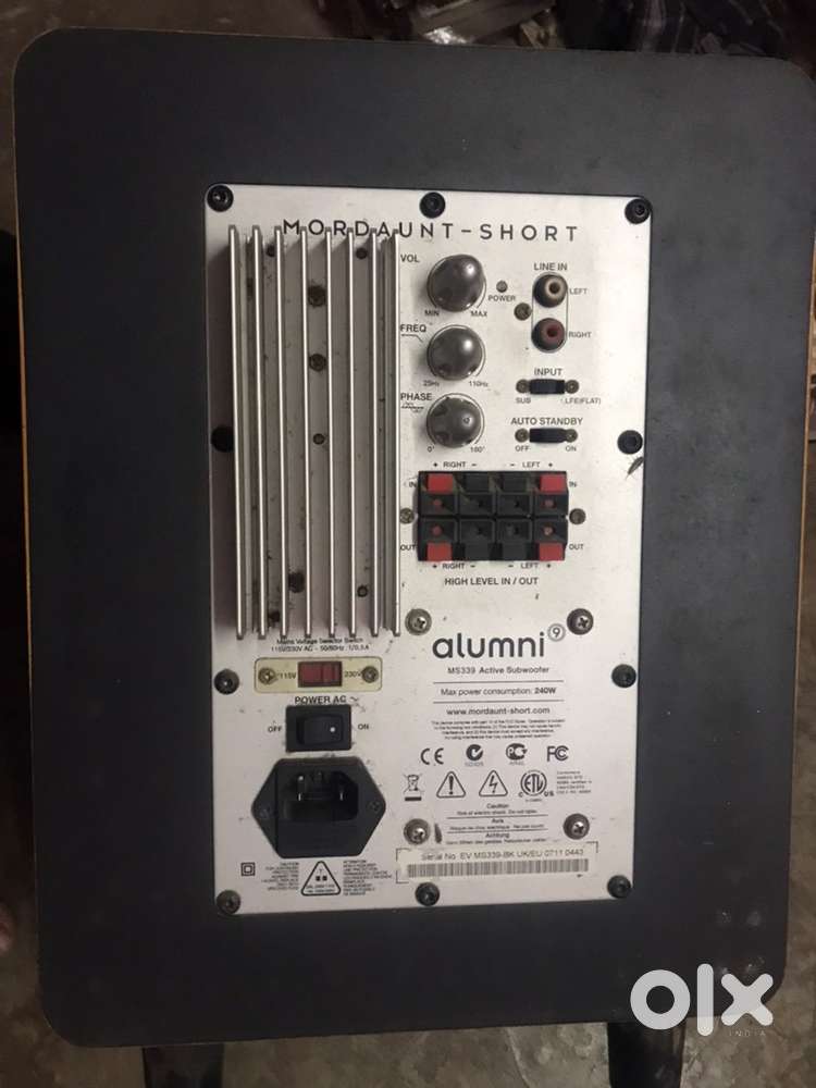 Allumini mss9 active woofer