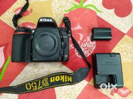 Nikon D750 Body Only with Original Battery, Charger