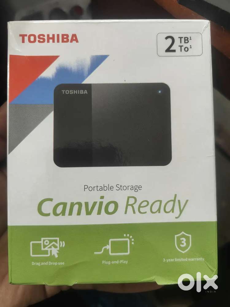 Toshiba canvio ready 2tb portable hard disk