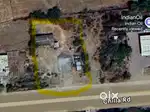 Big plot in main road highway