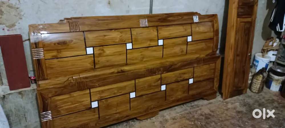 Brand New Segun Wood Box Bed at Rajarhat area