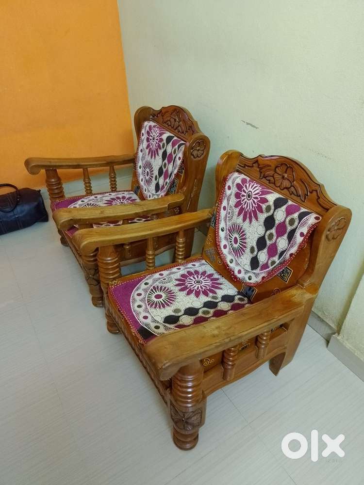 Sagwan Sofa 3 seater 2 seater