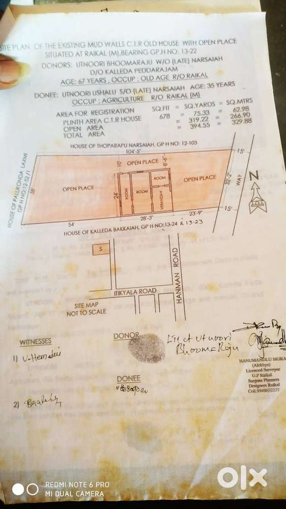 “Residential Plot for Sale in Raikal, Jagtial – Clear Title & Document
