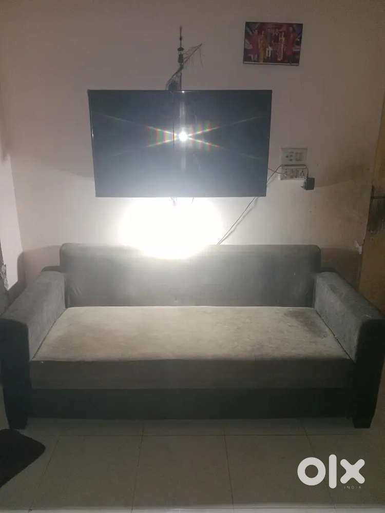 Good condition,gray colour sofa