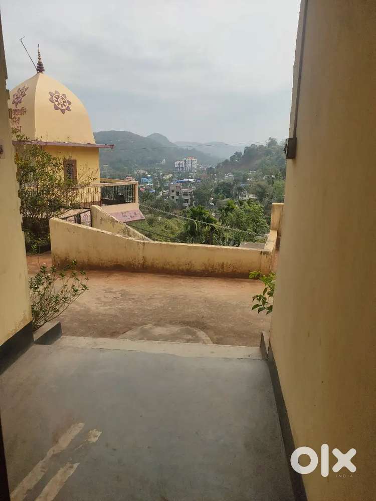 One room with attached kitchen and bathroom