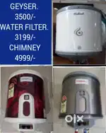 गीजर GEYSER, CHIMNEY, AQUA FRESH RO WATER FILTER PURIFIER REPAIR