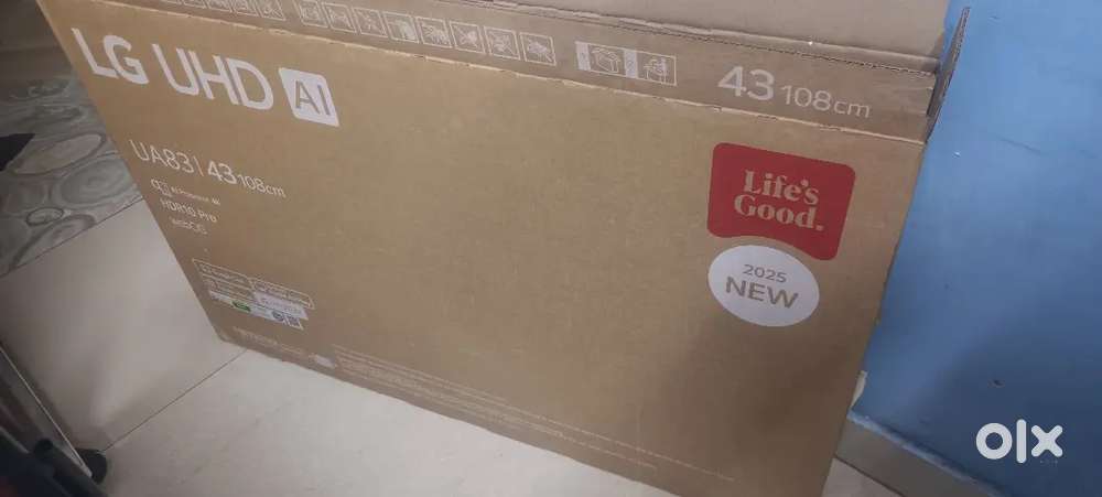 1.5 years used sony 43inchs