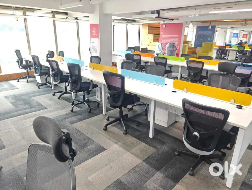 Brand new modular workstations or office tables are available in low p