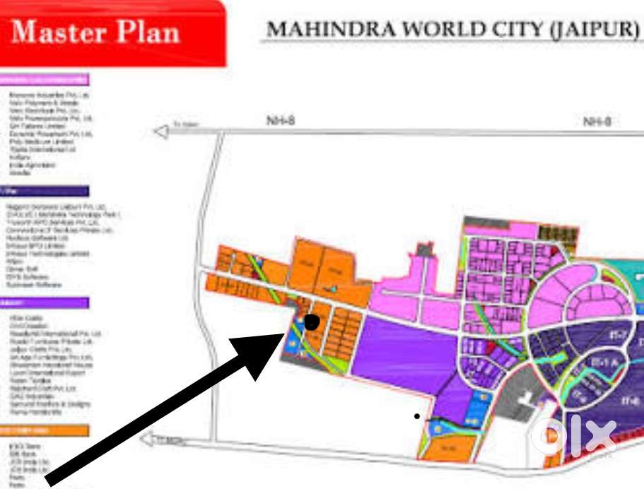 Plot sell 375 meter SEZ Mahindra city,