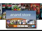 43 inch smart android frameless led tv with 600 free channel