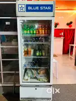 Glass fridge