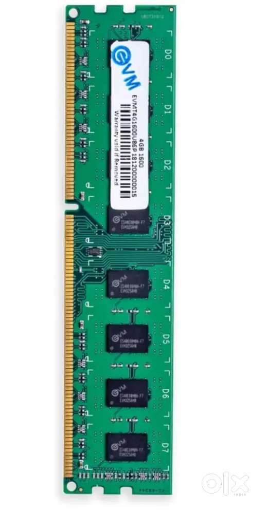 8GB (4GB × 2) DDR3 1600MHz RAM