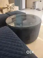 Sofa Cum Bed 8 Seater with Central Table