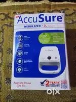 AccuSure Nebulizer / bhapare machine brand new unused 2 year warranty