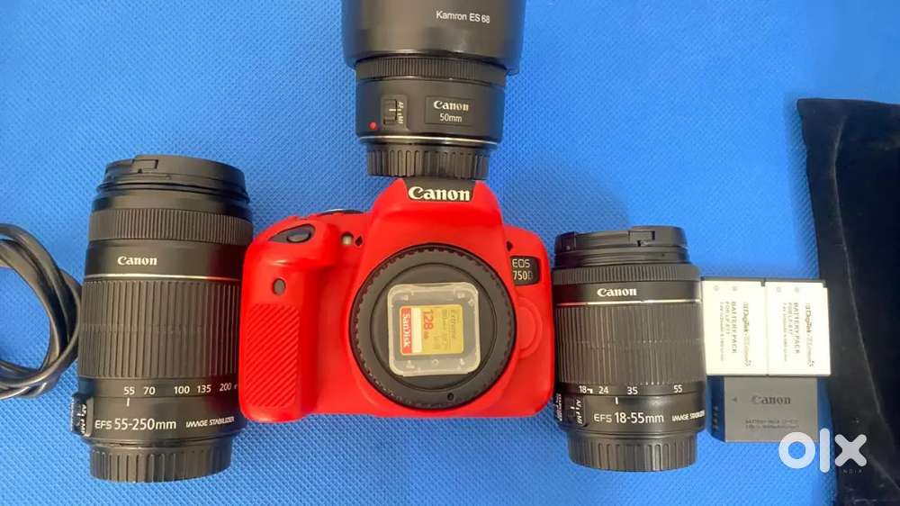 750D canon DSLR