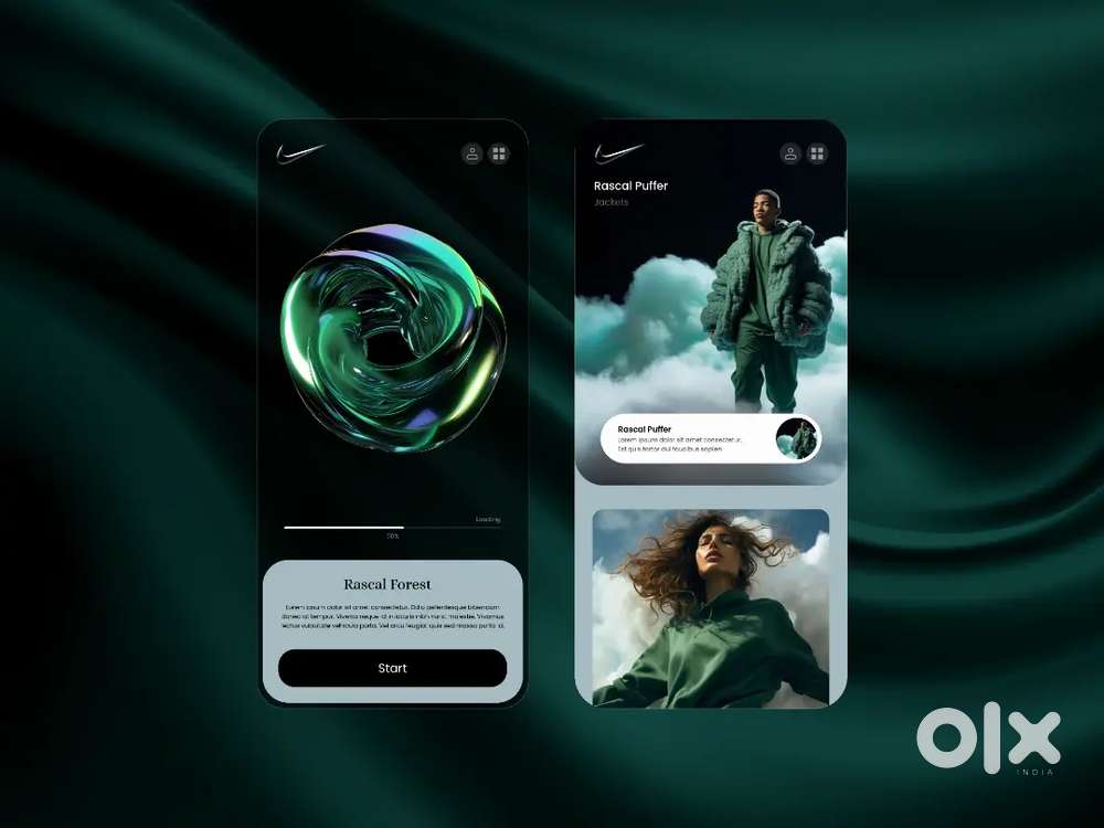 Freelance ui ux design and graphic design , full stack development