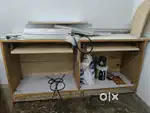 Computer table two compartment