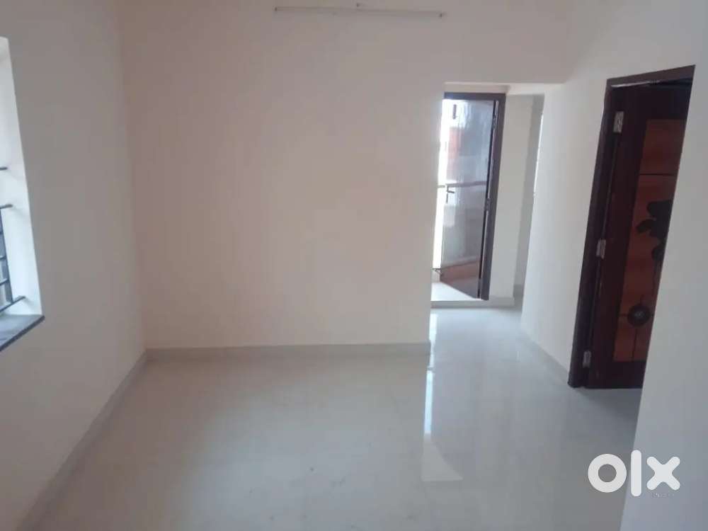 1BHK with balcony and bike parking available