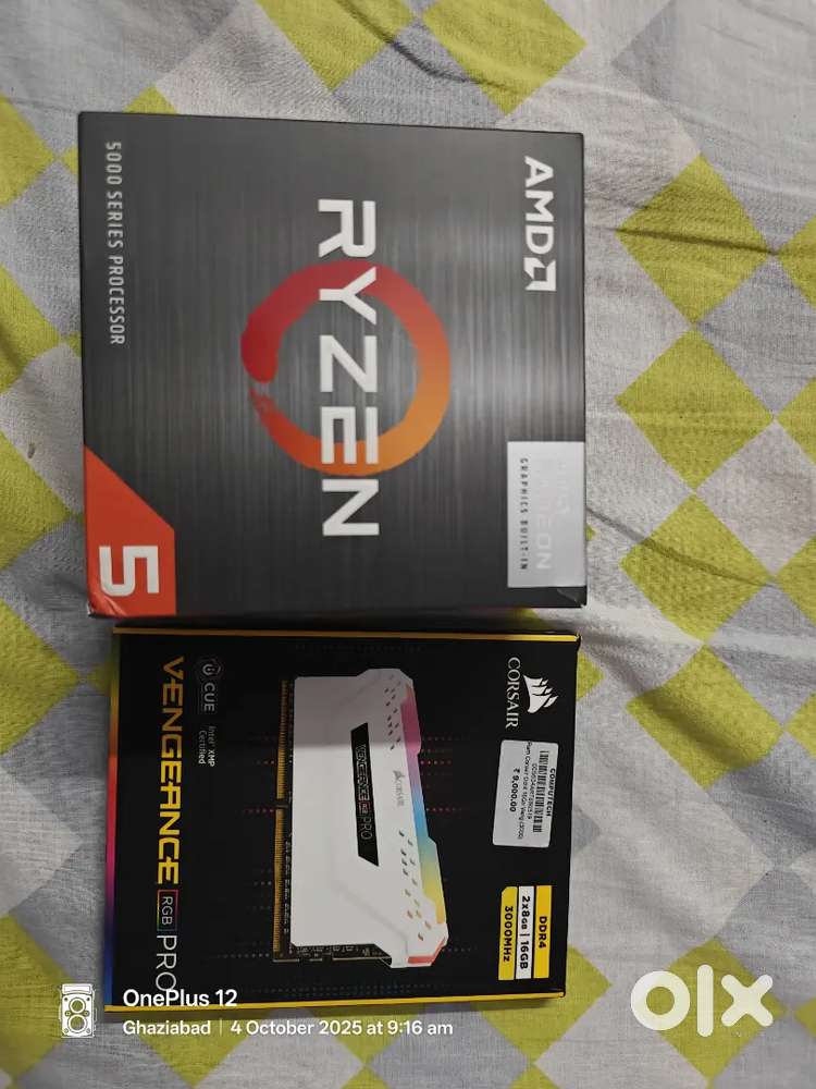 AMD Ryzen 5 5600g and Corsair ARGB pro 16gb