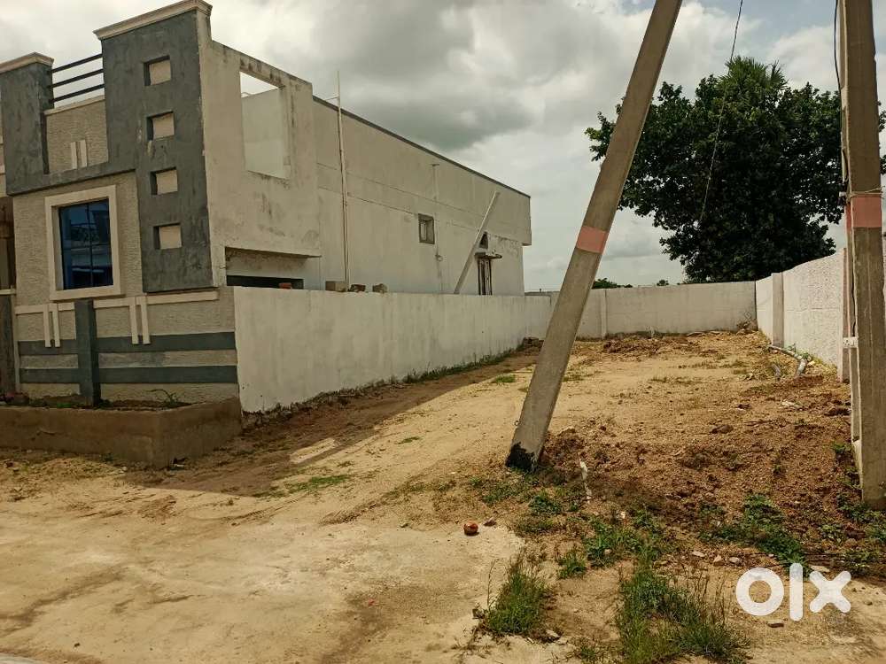 Near BANDLAGUDA 145 sq yards open plot for sale