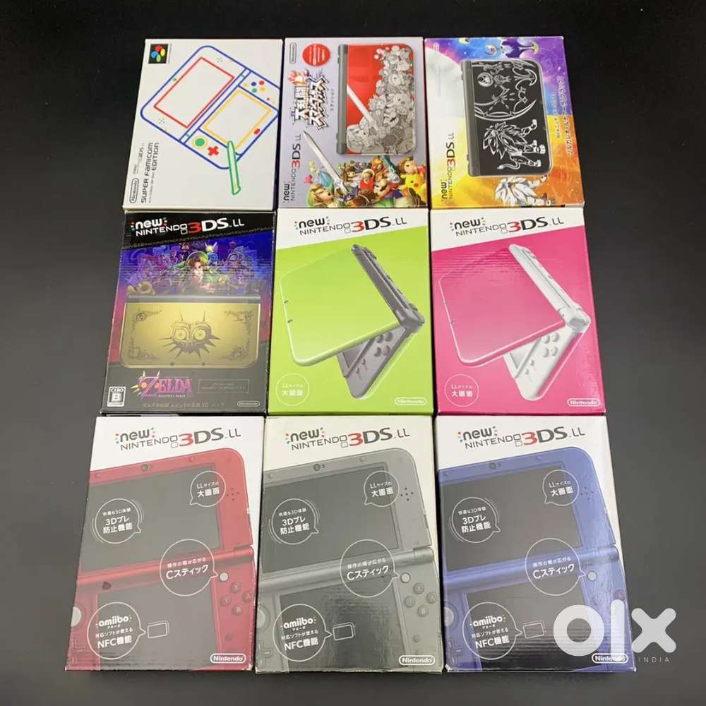 Nintendo new 3DS LL XL Accessory complete console