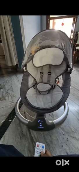 BAYBEE Lullabies Automatic Electric Baby Swing Cradle for babies