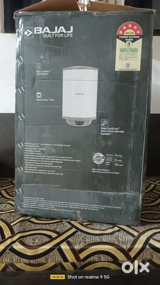 Electric geyser (Bajaj)