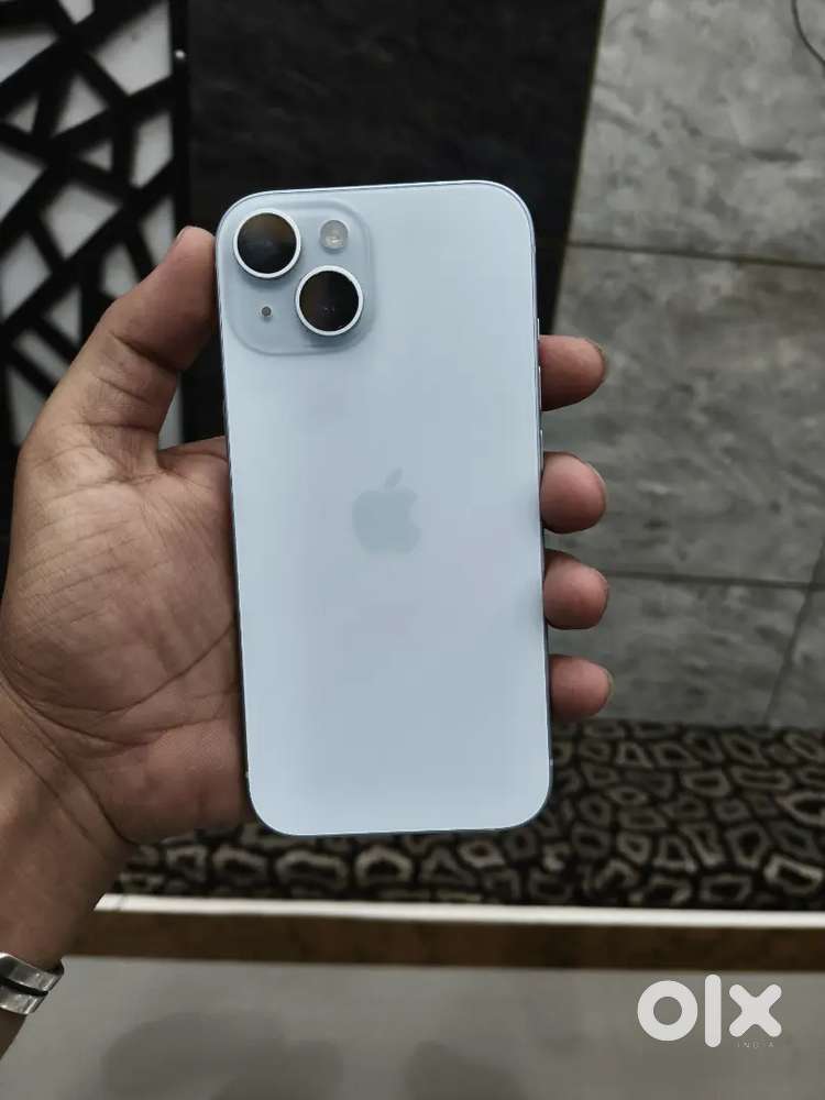 Iphone 15 blue color in excellent condition