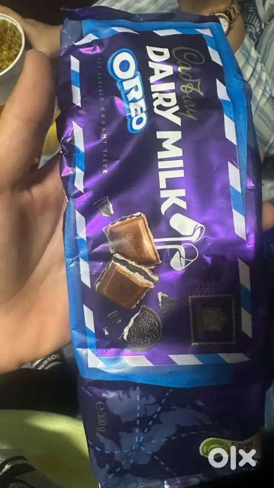 Dairy milk silk Oreo from Edinburgh. 300g 1100 original cost