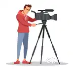 Camera man or Grafics Designer or  Video Editor or Creative Director