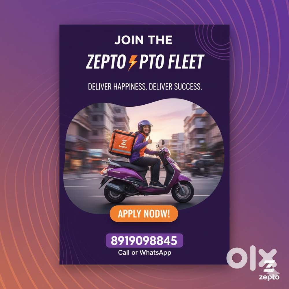 Join Zepto Now And earn weekly
