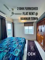 2 BHK FURNISHED FLAT RENT @ SN PARK ,KANNUR