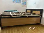 2023 Purchased Double Bed with mattresses