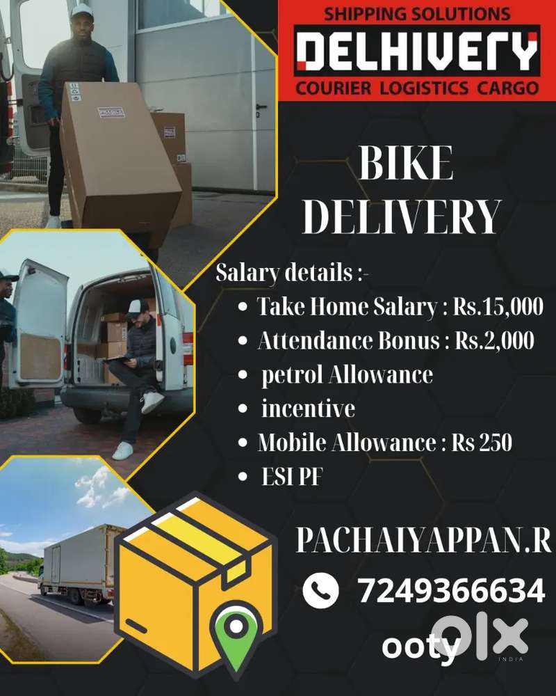 Delivery executive (ooty)