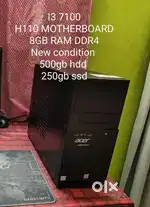 Budget gaming pc computer 8gb ram desktop
