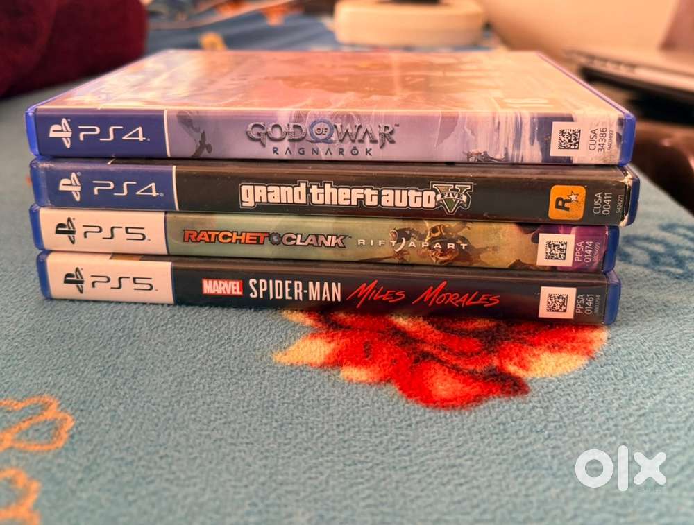 Ps5 and ps4 games