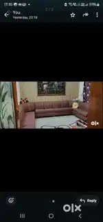 SOFA SET 10 SEATER AND TWO CORNERS
