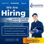 WE'RE HIRING – Water Purifier Service Trainee