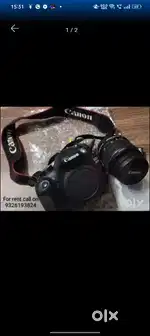 DSLR Camera for Rent only 599/-