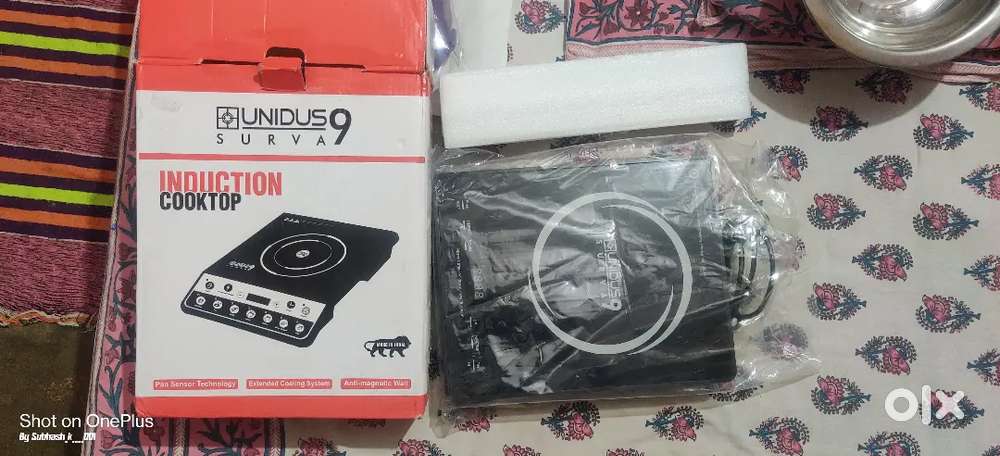 2000 W Induction Cooktop Touch Panel (Black, SV9-ICT350-TOUCH)