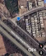 PLOT 1104 sq Commercial 2 Roads 100ft Road at Kismathpur Near ORR