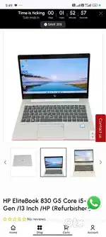 Hp laptop ok condition