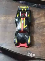 Vintage black classic momo car