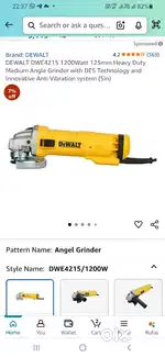 Brand new DEWALT ANGLE GRINDER