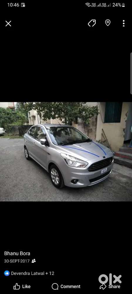Ford Figo Aspire 2017 Petrol 14000 Km Driven