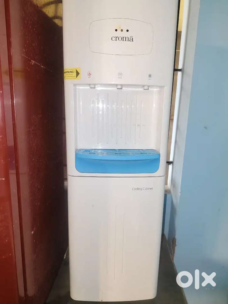 Croma top-load water dispenser with a cooling cabinet. 